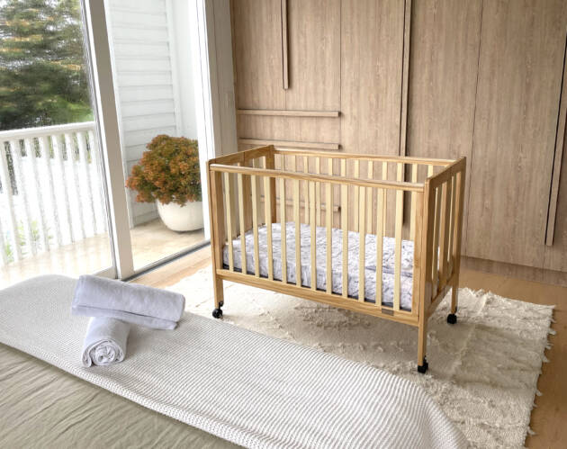 Wooden Cot Hire